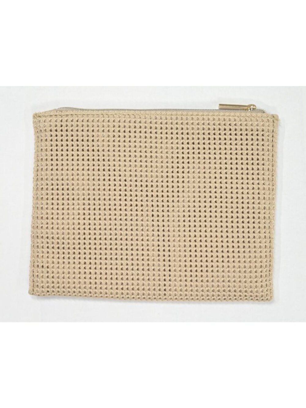 YSL Beauty Makeup Woven Pouch in Beige - Picture 3 of 5